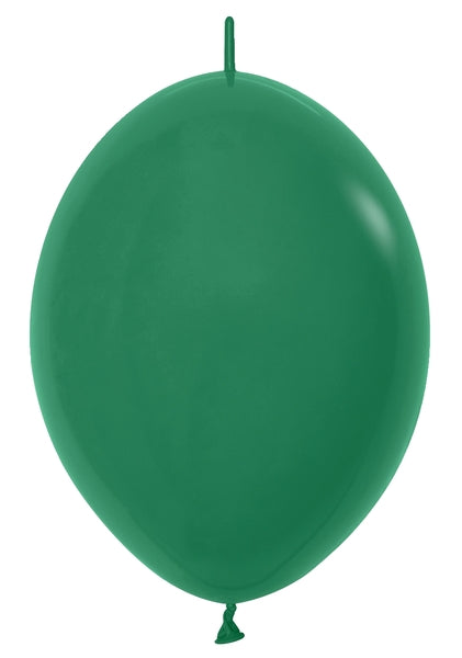 Sempertex Fashion Forest Green Round 12" Latex Link-O-Loons