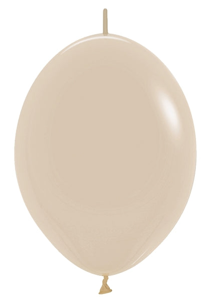 Sempertex Deluxe White Sand Round 12" Latex Link-O-Loons