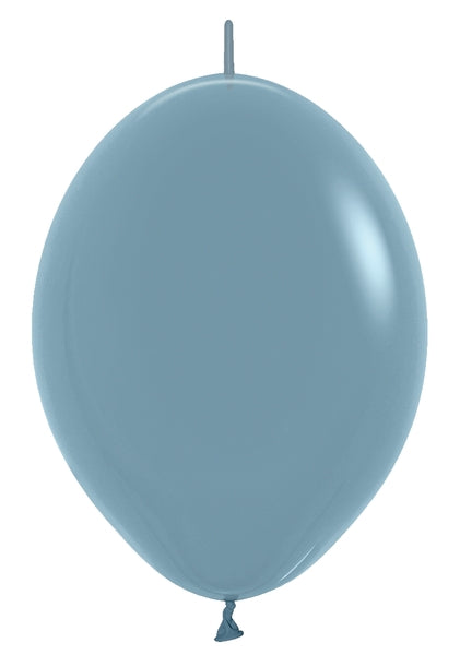 Sempertex Pastel Dusk Blue Round 12" Latex Link-O-Loons