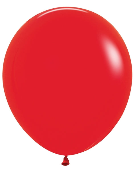 Sempertex Fashion Red Round 18" Latex Balloon