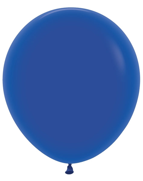 Sempertex Fashion Royal Blue Round 18" Latex Balloon