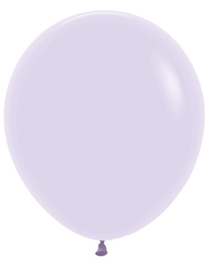 Sempertex Pastel Matte Lilac Round 18" Latex Balloon