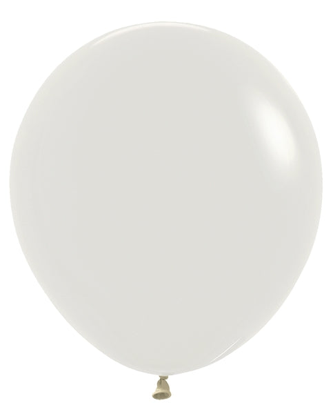 Sempertex Pastel Dusk Cream Round 18" Latex Balloon