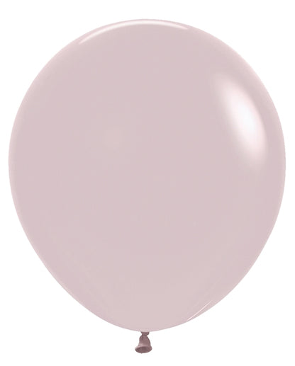 Sempertex Pastel Dusk Rose Round 18" Latex Balloon