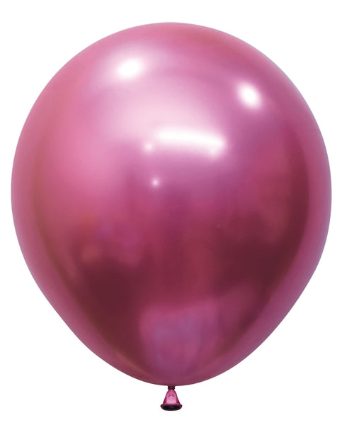 Sempertex Reflex Fuchsia Round 18" Latex Balloon