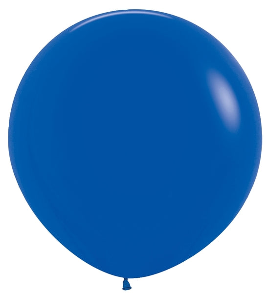 Sempertex Fashion Royal Blue Round 36" Latex Balloon