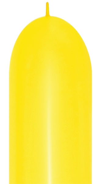 Sempertex Fashion Yellow 660 Link-O-Loons Latex Balloon