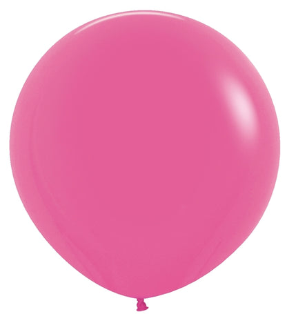 Sempertex Deluxe Fuchsia Round 24" Latex Balloon