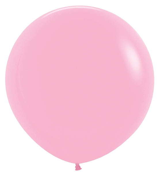 Sempertex Fashion Bubblegum Pink  Round 24" Latex Balloon