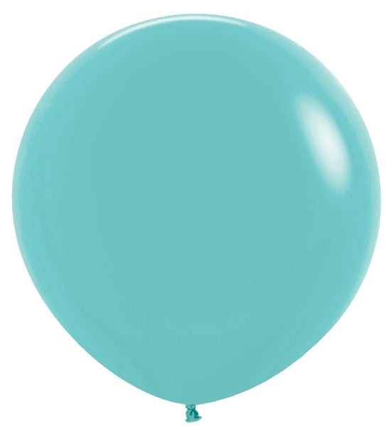 Sempertex Fashion Robin's Egg Round 24" Latex Balloon