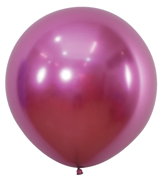 Sempertex Reflex Fuchsia Round 24" Latex Balloon