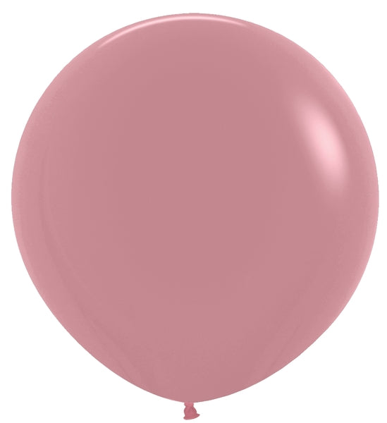 Sempertex Deluxe Rosewood Round 24" Latex Balloon