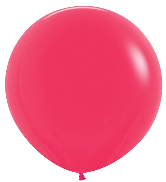 Deluxe Raspberry Round Latex Balloon – Betallic Featuring Sempertex