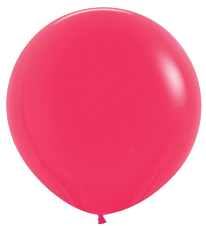 Sempertex Deluxe Raspberry Round 24" Latex Balloon