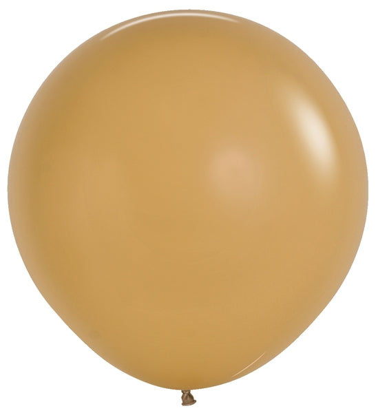 Deluxe Latte Round Latex Balloon – Betallic Featuring Sempertex