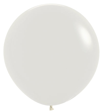 Sempertex Pastel Dusk Cream Round 24" Latex Balloon