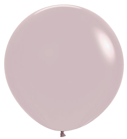 Sempertex Pastel Dusk Rose Round 24" Latex Balloon